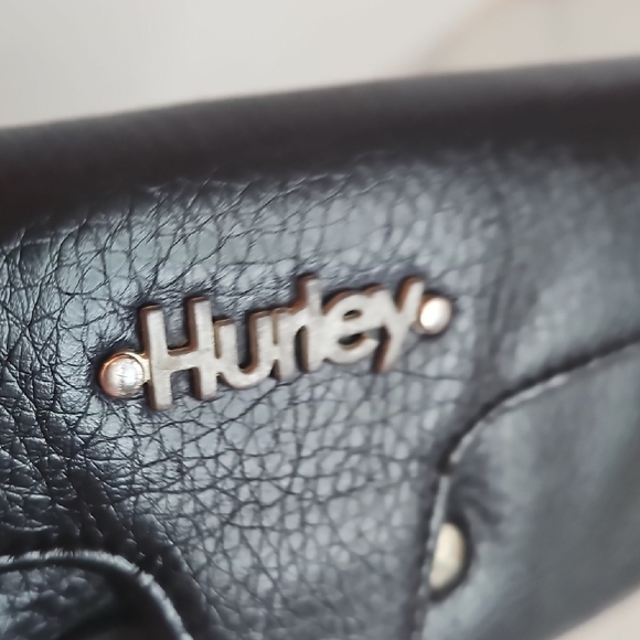 Hurley Black Textured Wallet - Picture 6 of 8